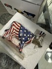 Cow Parade Uncle Sam Cow Figurine  9119 New In Box   Tag Westland   s Giftware 