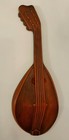 Vintage Royal Cast Metal Mid-century Modern Red Violin Mandolin Wall Art Plaques