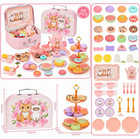 Toddler Toys Tea Party Set For Little Girls - Pretend Plastic Teapot