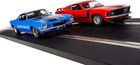Scalextric C1429t American Street Dual Camaro Ford Mustang 1 32 Slot Car Race Se