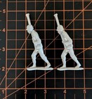 Lot Of 2 Vintage 1970 s Louis Marx Toys German Soldiers With Panzerschreck