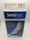 2x Jobst 110867 Sensifoot Black Medium Knee Ct Diabetic Sock  lot Of 2  Pairs