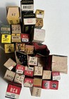 Lot Of 34 Vintage Rca Sylvania Vacuum Electron Tubes Mixed Lot Radio Tv Untested