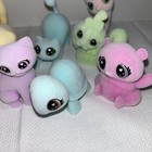 Lot Of 11 Crayola Scribble Scrubbie Animals Flocked Various Colors