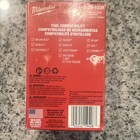 Milwaukee 49-25-1238 2  Titanium Bi-metal Universal Fit Oscillating Blades 25 Pk