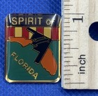 Spirit Of Florida B-2 Stealth Bomber Enamel Lapel Pin Northrop Grumman Usaf Vtg