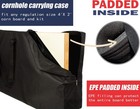 Padded Cornhole Carrying Case   Store   Transport Cornhole Board  Heavy Duty    