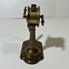 Vintage Brass Ship Engine Room Telegraph Ink Pen Holder Collectible Home Decor