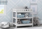 Infant Changing Table W  Pad White