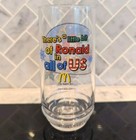Rare 2006 Ronald Mcdonald s Fun Winter Games Glass  free Shipping 
