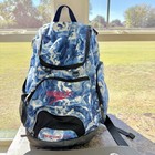 Excellent Speedo Teamster 2 0 35l Swim Bag Backpack Blue White Marble Tie Dye