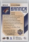 2016-17 Sp Game Used Banner Year Draft Year 2015 Dylan Strome  bd15-st 8tn