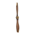 Metal Airplane Propeller Wall Decor - 2 Blade Aviation Sculpture Art  48  Brown