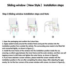 Rv Window Trim Rings screws Set 12 18 w  16 30 h Vertical Slider W screen