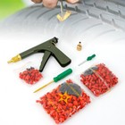 Tire Plugger Tubeless Tire Wheel Repair Gun Kit Mushroom Plug Probe Nozzle 