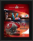 Tampa Bay Buccaneers 10 5   X 13   Super Bowl Lv Champs Sublimated Plaque