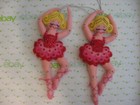 8 Handmade Bucilla Felt Christmas Tree Ornaments Kit 3387 Nutcracker Ballet
