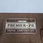 Ampro Sound Premier 20 Projector W  Lone Ranger 16 Mm Film Reel   Untested