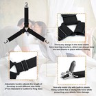 4pcs set Adjustable Bed Sheet Grippers Belt Fastener Bed Sheet Clips