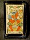 C1768 Pierre Antoine Keusters Historic King Of Cups Woodblock Antique Tarot Card