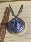 Metal Eagle Trophy Car Hood Ornament  Eagle Topper On Base - Flag Topper 