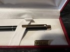 Vintage Sheaffer 1003 White Dot Matte Black Gold Trim Pencil 