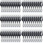 80 Pcs Retractable Id Badge Holders With Belt Clip   Key Ring - Office  Nurse  D