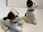 Set Of 2 Wishbone Plush Toys Pbs Series 1999 Big Feats Jack Russell Terrier Pair