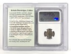 60-20 Bc Bi Stater - Britain  Durotriges Ancient Celtic Coin - Ngc Ch vf W  Case
