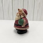 Blossom Bucket Santa Stars Shelly Comiskey Resin Figurine Vintage Folk Art