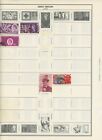 Great Britain Stamp Collection  1800s -1940s Used 109 Stamps    e650