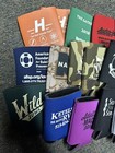 Coozies Beverage Drink Can Holders Lot Of 17 Assorted Logos Brands Koozies