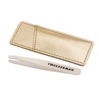 2 Pack Tweezerman Stardust Mini Slant Tweezer With Case
