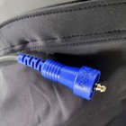 Bell Qualifier Top Air Utv-sxs Helmet  Large  Black blue white Wired For Radio