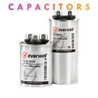 Motor Start Capacitor Run   Dual Round Run 370v Hvac 35 45 60  uf  Everwell Cap