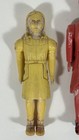 Vintage Renwal Dollhouse Family 3 Jointed Plastic Figures Mom Brother Sister Usa
