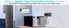 Bla Paper Towel Holder  Magnetic Paper Towel Holder For Frid  Toilet