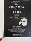  phantom Of The Opera  Musical Souvenir Program Majestic N y  1988 Playbill Too