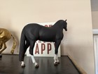 Breyer Horse Custom German Riding Pony Nikolas Black Bald Face Blue Eyed Pony