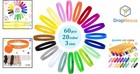 Durable 60-pack Puppy Whelping Collars - Multi-size Adjustable Identification