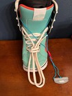 Vans Hi Standard  Mint Coral Women s Size 7 Snowboard Boots Vgc