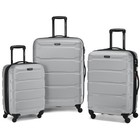 Samsonite Omni 3 Piece Hardside Luggage Nested Spinner Set  20  24  28   Silver
