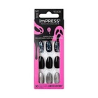 Kiss Impress Press-on Nails Manicure Medium Almond Halloween Lot Of 3