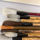 Calligraphy Brushes Bulk Set 15  Japanese Writing Set Vintage Retro Tool