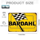 2d Flat  Plane Tin Metal Signs Home D  cor Bardahl  Iron Sign   Vintage Wrought I