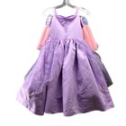 Disney Tangled Rapunzel Dress Girls Size M 7-8 Costume Pretend Play Princess