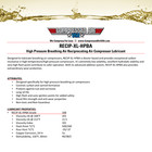 Breathing Safe Oil For High Pressure Reciprocating Air Compressors  1 Gallon 