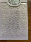 Craftbuddyus 24pcs 17mm Self Adhesive Diamante Double Hearts Pearl Gems  Diy
