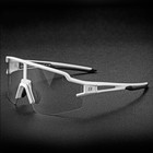 White Photochromic Sunglasses Menwomen Bikeglasses Sports Riding Cycling Goggles