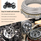 Clutch Kit Heavy Duty Springs  gasket For Kawasaki Ninja 400 Ex400 2018-2023